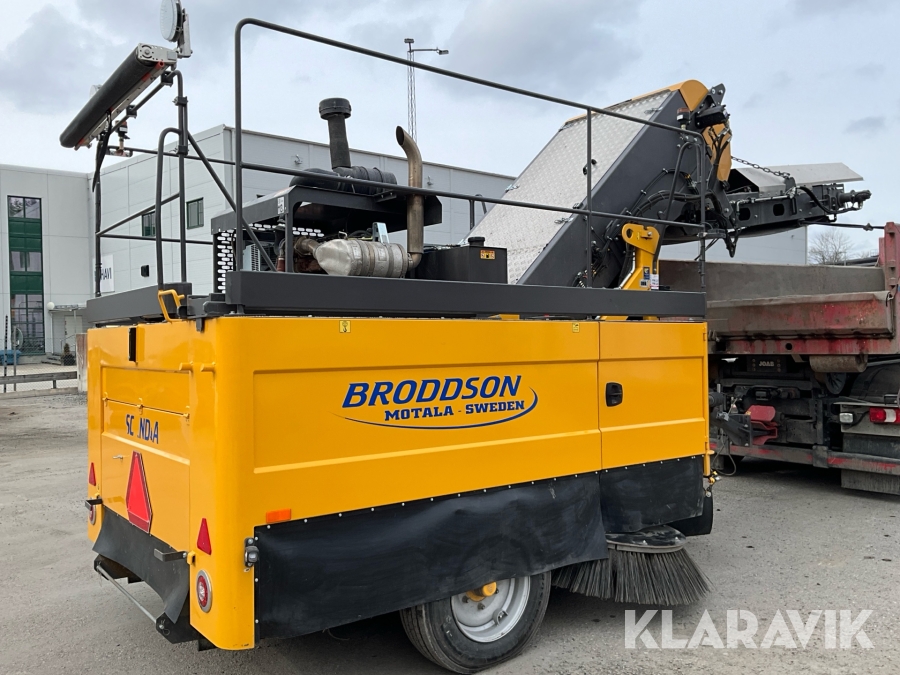Sopmaskin Broddson Scandia street sweeper