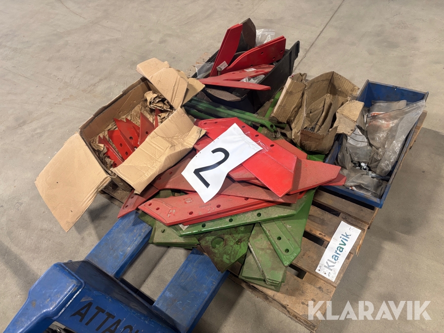 Slitdelar Växelplog Amazone Cayros XS