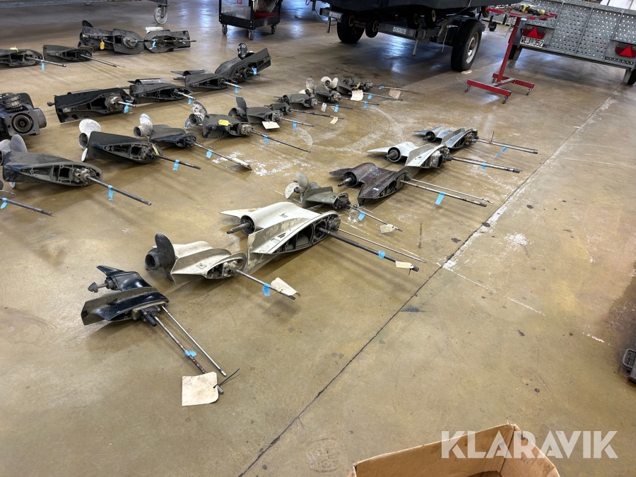 Växelhus 7 st Johnson Evinrude