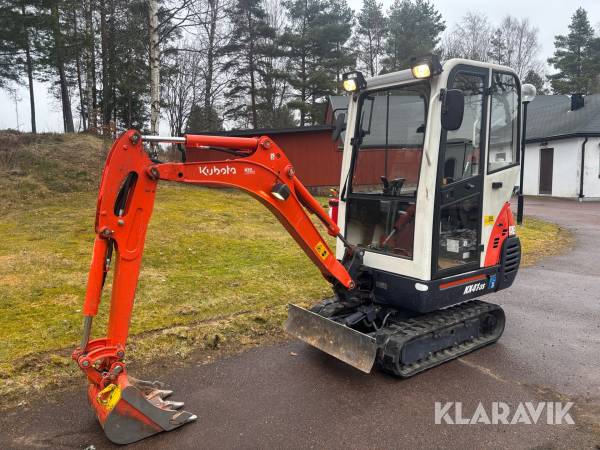Minigrävare Kubota KX41-3S