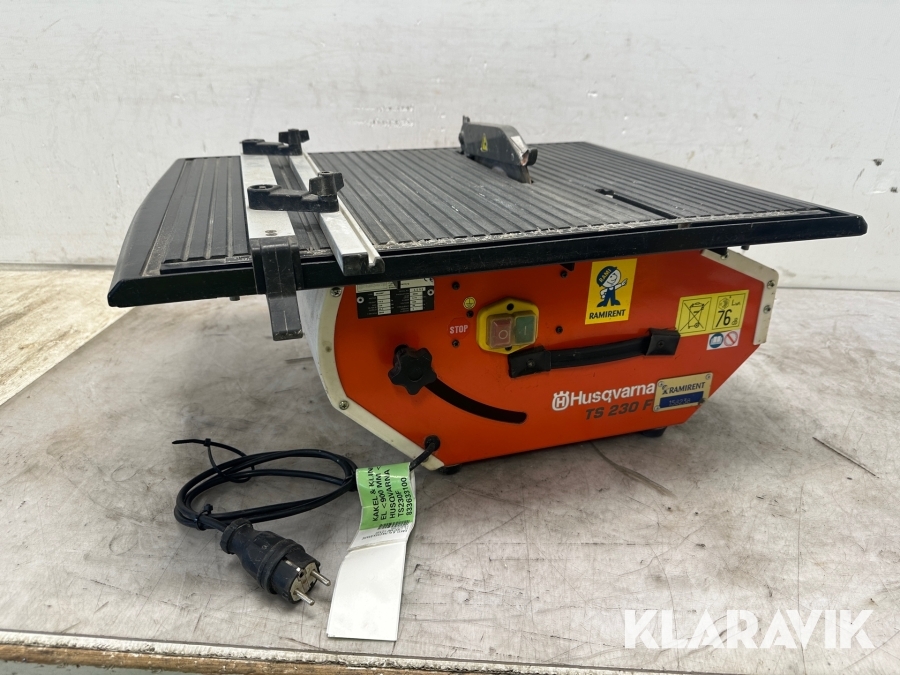 Kakel & klinkersåg Husqvarna TS230F