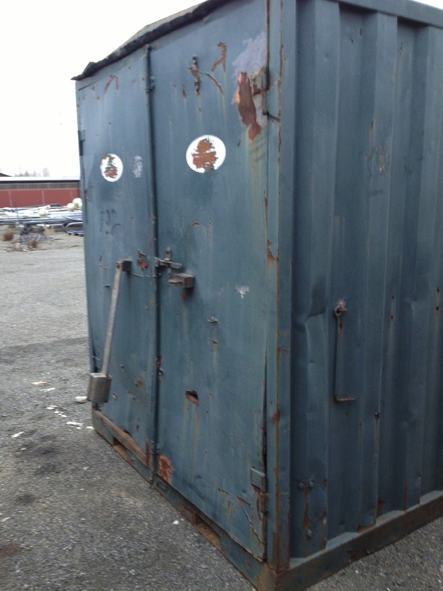 Stålförråd Container Bod Arbetsbod