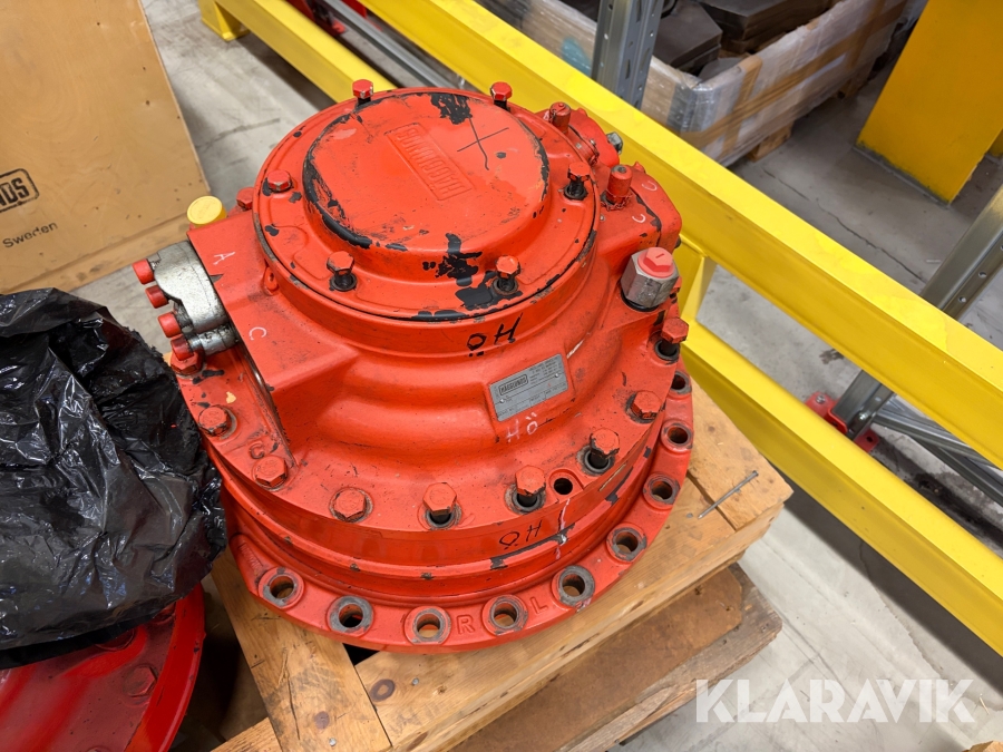 Hydraulisk motor till krossanläggning Hägglunds