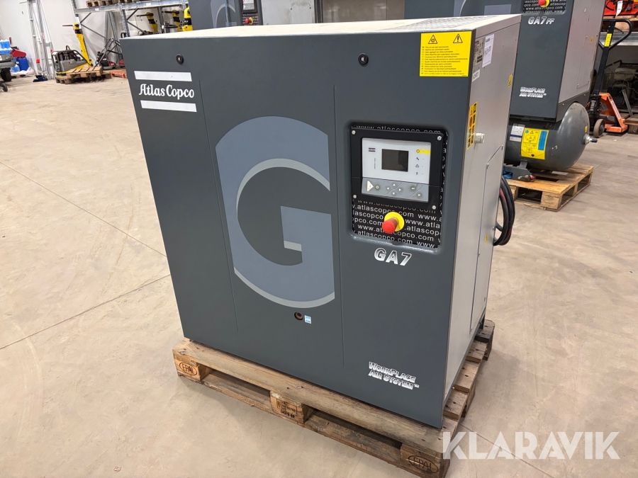 Kompressor Atlas Copco GA7 PACK
