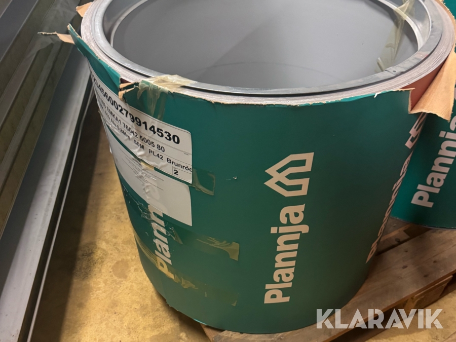 Bandtäckning till tak Plannja 2st rullar