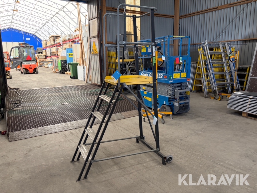 Trappstege med plattform Wibe WAP+ TMR 1,25
