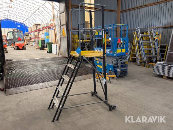 Trappstege med plattform Wibe WAP+ TMR 1,25