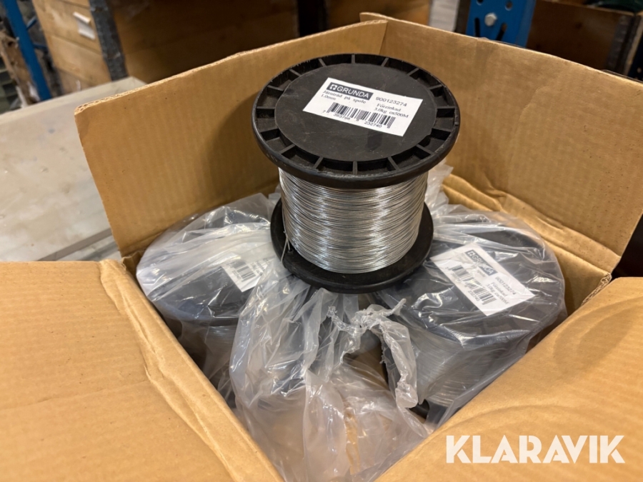 Järntråd på spole Grunda 1.0mm 1st pall