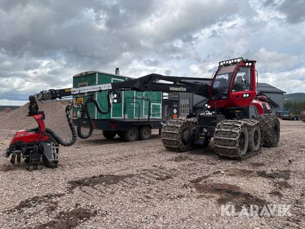 Skördare Komatsu 911 C93