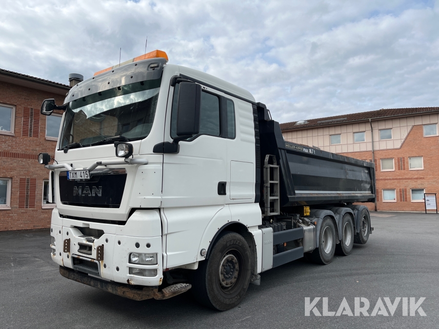 Tippbil MAN TGX 35.540 8x4-4 BL