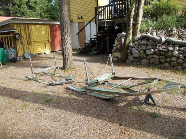 ATV / Snöskotter timmersläde