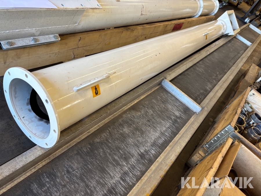 Rör till transportskruv 3300x220 mm
