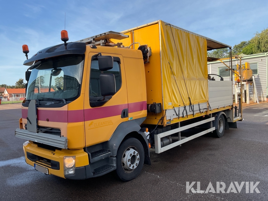 Handläggningsbil för linjemålning Volvo/RME
