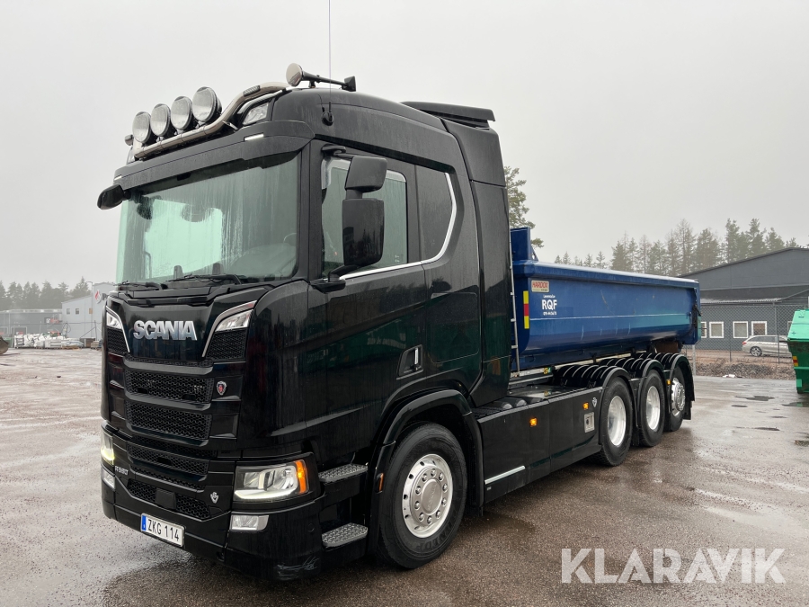 Lastbil tridem Scania R580B8X4*4NB V8