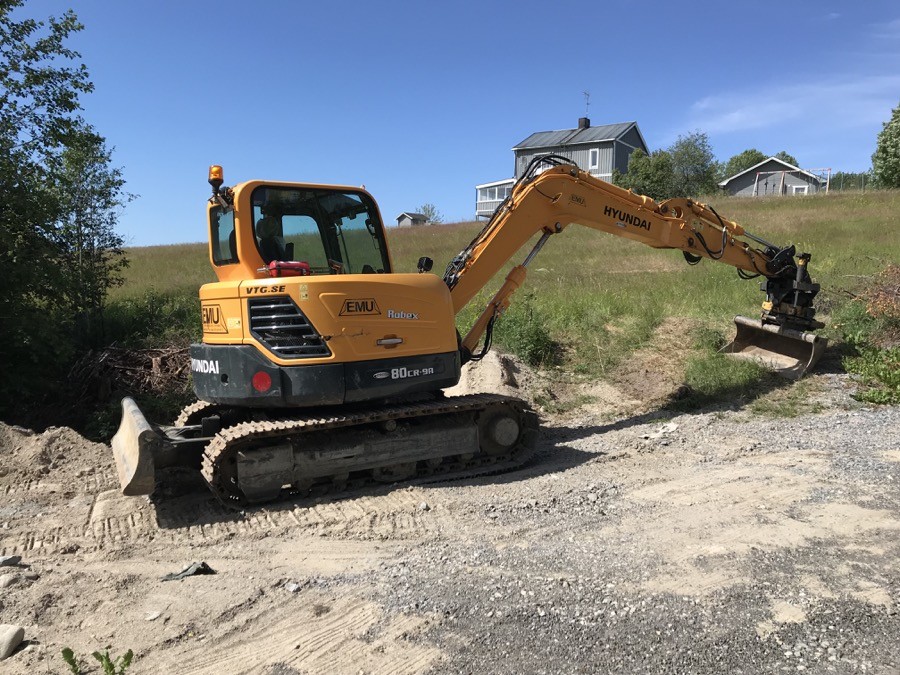 Grävmaskin, 9 ton