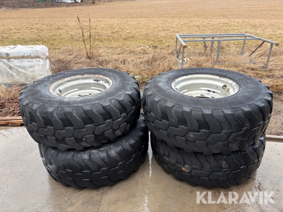 Hjul till Hjullastare Dunlop SP T9 405/70R20 4 st