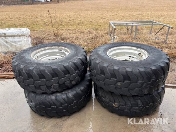 Hjul till Hjullastare Dunlop SP T9 405/70R20 4 st