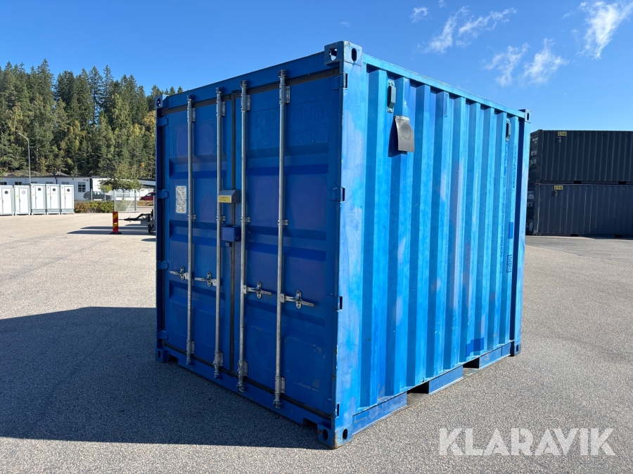 Förrådscontainer 10-fot isolerad