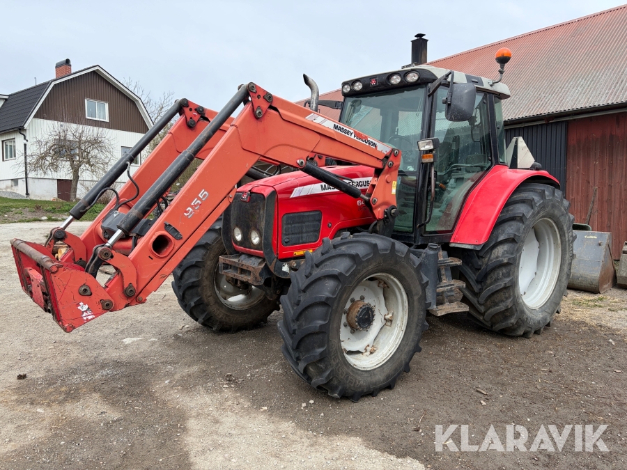 Traktor med lastare Massey Ferguson 6470 Dyna-6