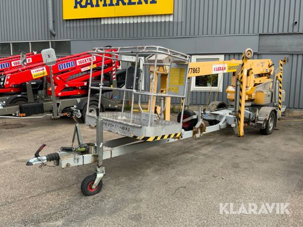 Släpvagnslift Omme 1550 EBZX 16m