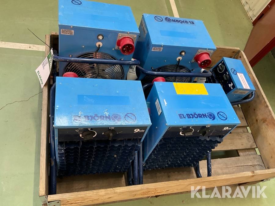 Fläktar El-Björn VF9B, VF21A 5st