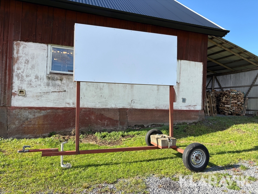 Skyltvagn/reklamvagn