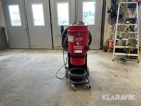 Stoftavskiljare med longopack Pullman Ermator S26