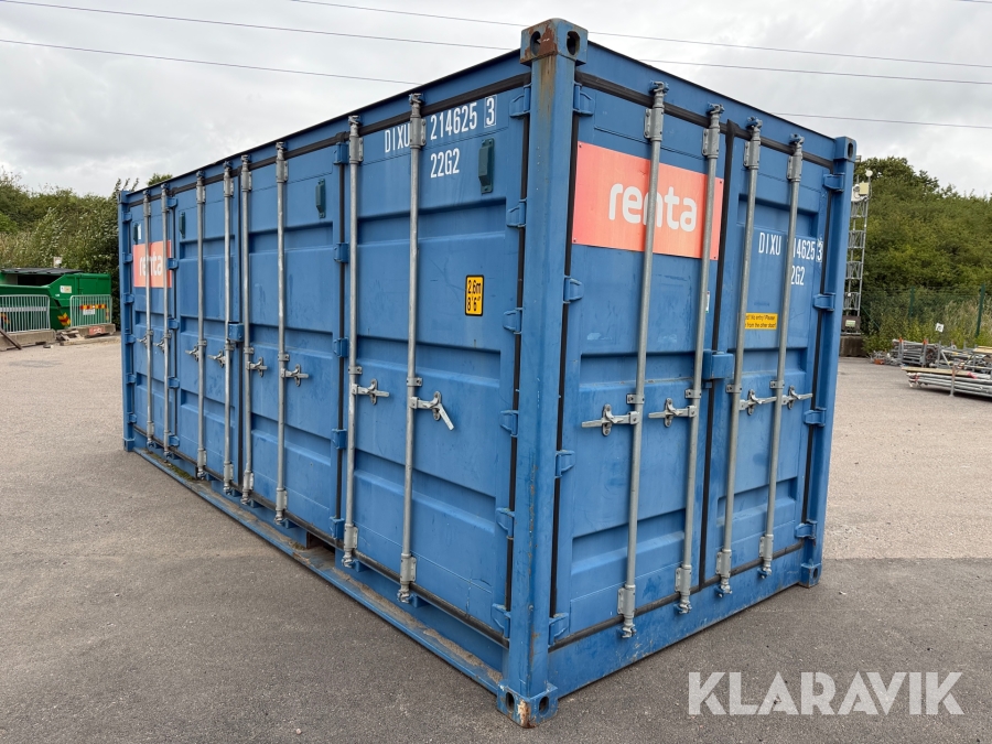 Sågcontainer 20 fot
