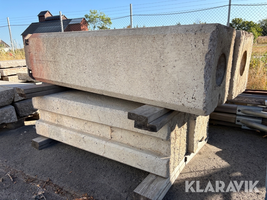 Betongfundament 4st
