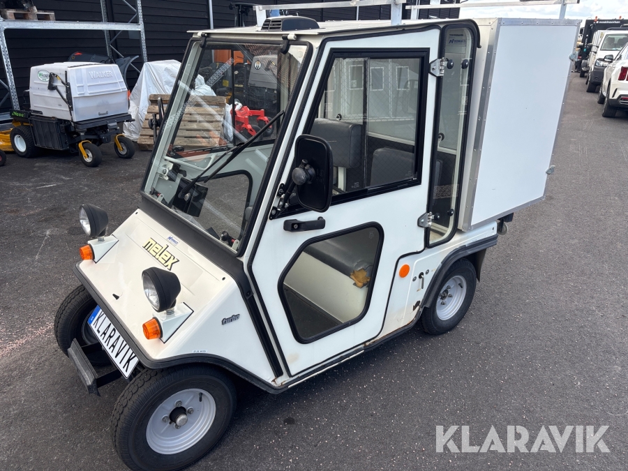 Elbil / golfbil Melex 252 med skåp