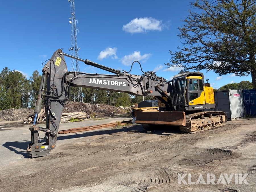 Grävmaskin Volvo ECR305CL höjdrivningsaggregat