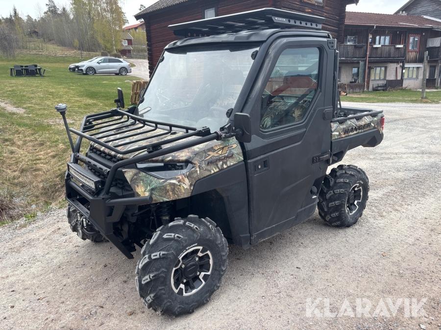 UTV Polaris Ranger XP1000 med plog
