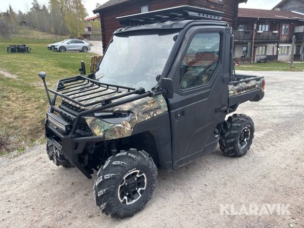 UTV Polaris Ranger XP1000 med plog