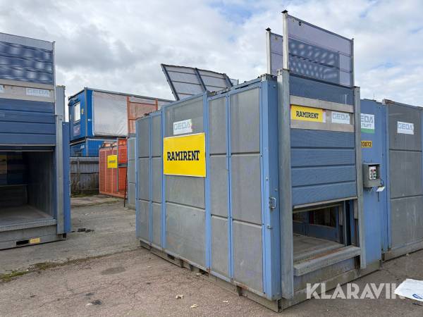 Bygghiss 21 m Geda Multilift P12