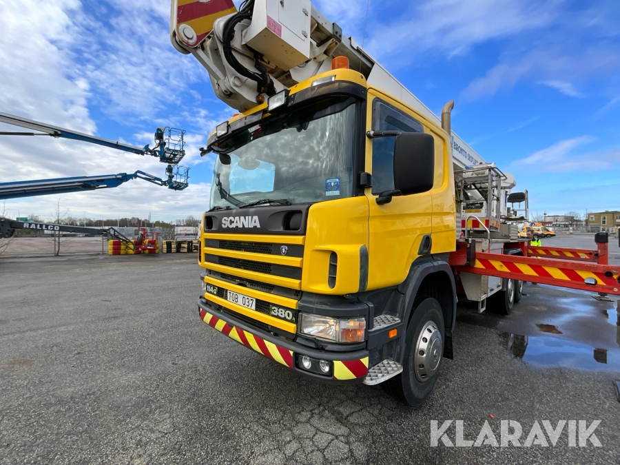 Billift Scania P114GB6X2, Malmö, Klaravik auktioner