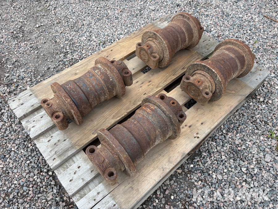 Underrullar bandvagn grävmaskin 4st