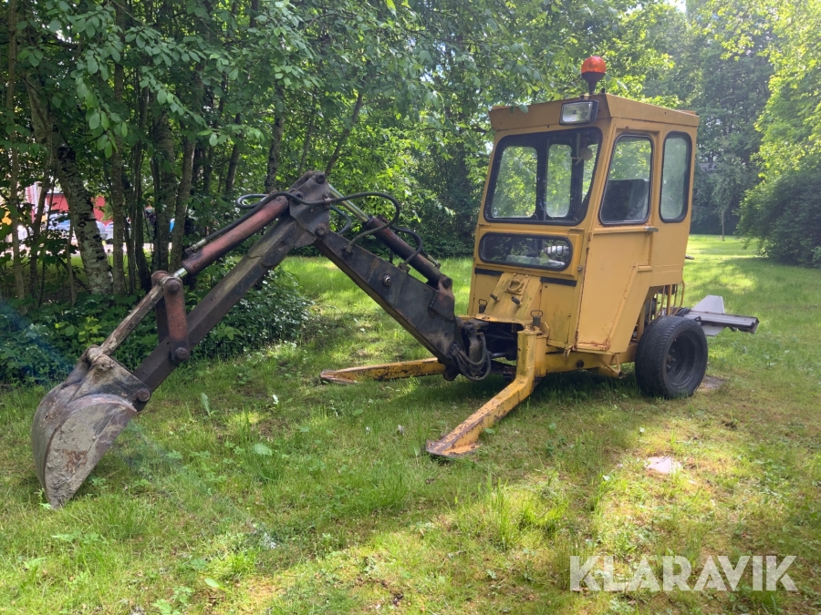 Grävmaskin Digger 50 3 skopor + bogserstång för bil