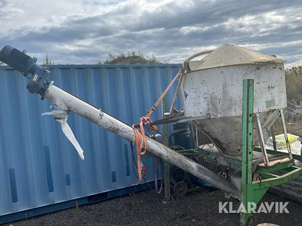 Bruksficka med skruv Ahlm & Peal 1000kg