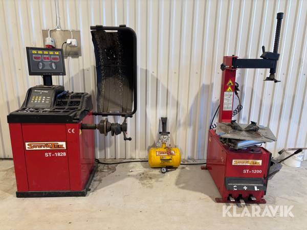 Däckmaskin och balanseringsmaskin SteyrTek ST-1828/ST-1200 2st