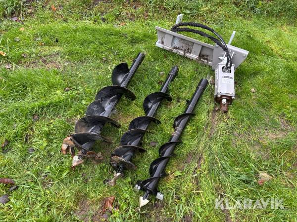 Jordborr med aggregat Post Hole Digger ZHD12 till Giant