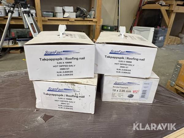 Takpappspik ScanFast 3.05 X 19mm