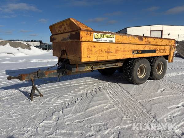 Tipp/dumperkärra Randex XD100