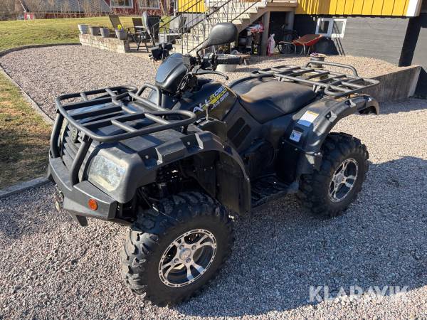 Fyrhjulig Cf-moto Allroad 500 Black edition