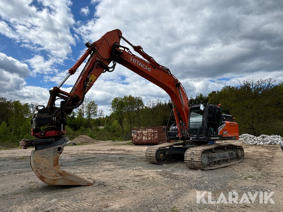 Grävmaskin Hitachi ZX300LC-7 - Utrustad med GPS & Redskap