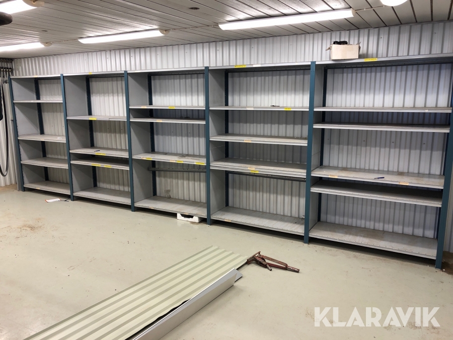 Verkstadshyllor  5 fack 