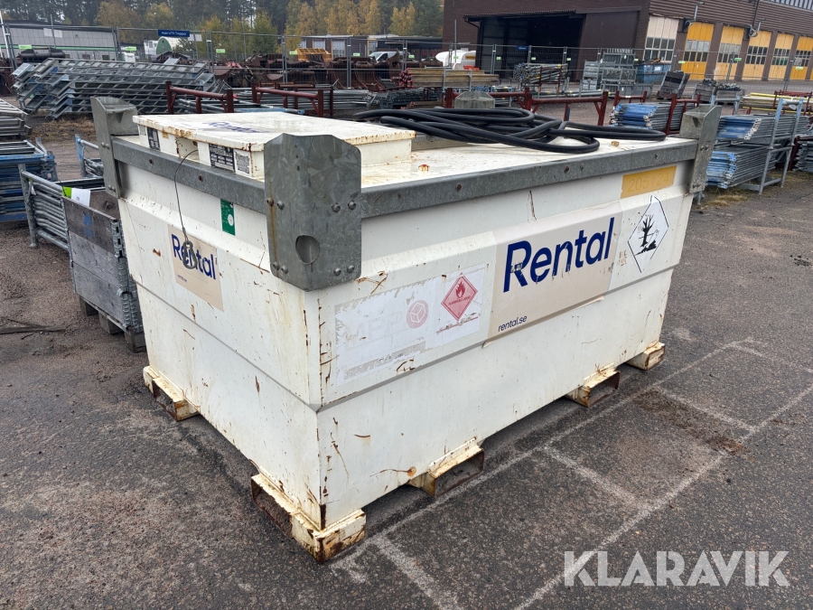 Dieseltank Western Transcube global 3000L