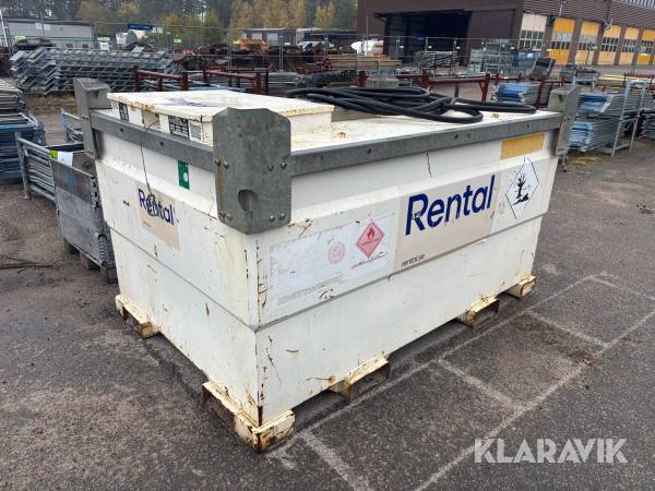 Dieseltank Western Transcube global 3000L