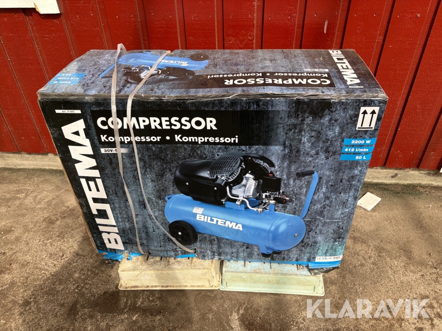 Kompressor Biltema 30v -50 2200w