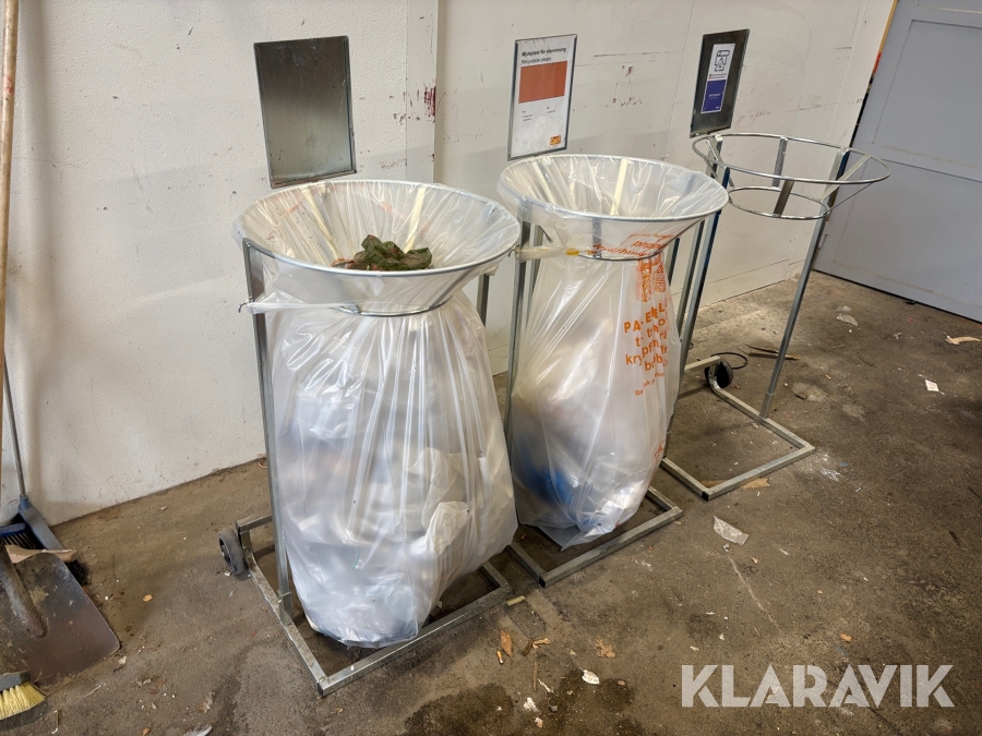 Sopsäckshållare - 3st