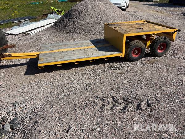 Maskintrailer 5 ton